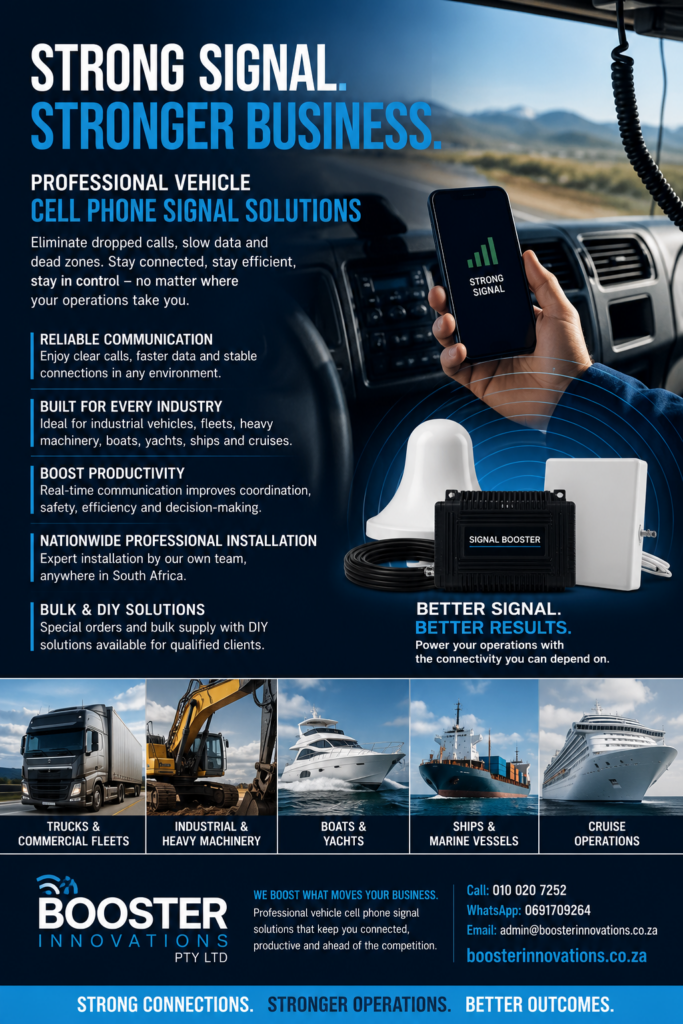 Vehicle Cell Phone Signal Solutions 8