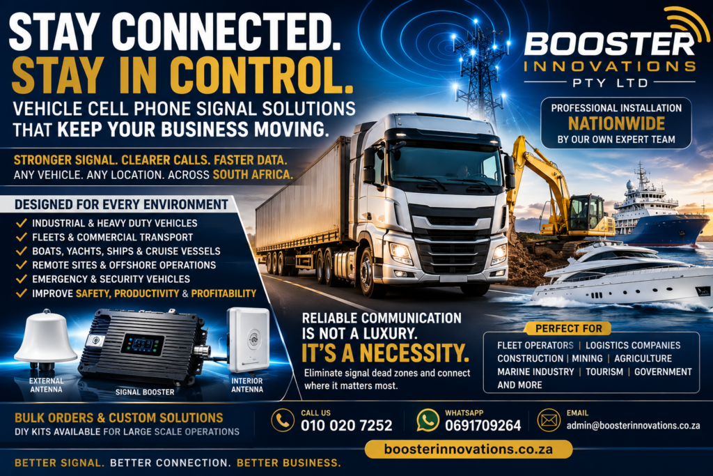Vehicle Cell Phone Signal Solutions 5